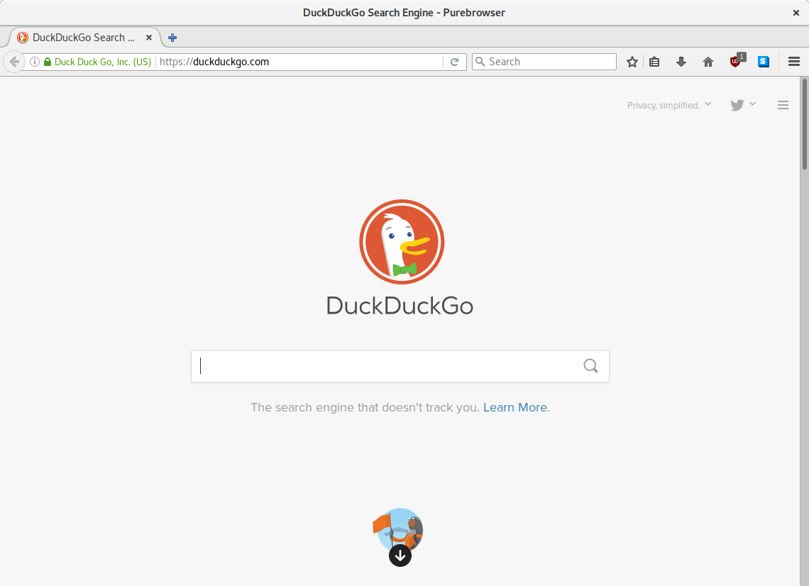 Screenshot browser